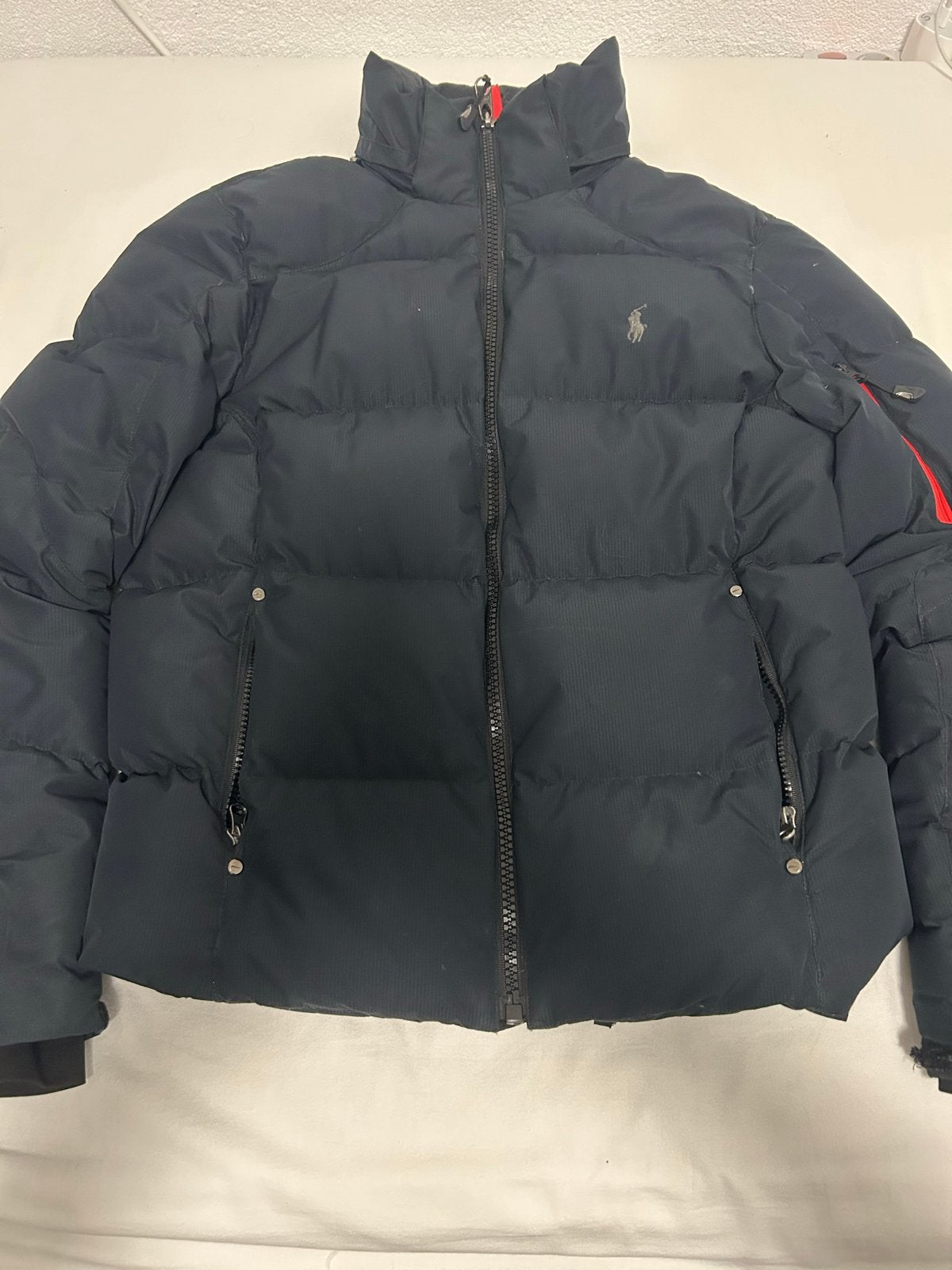 Polo Ralph Lauren donsjack - Zwart - Maat XS, Ophalen of Verzenden, Zo goed als nieuw, Maat 46 (S) of kleiner, Zwart