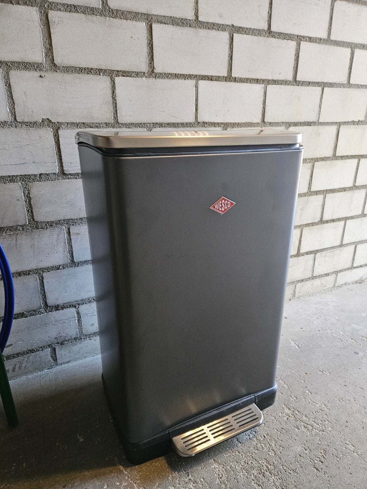 wesco vuilnisbak 2 vakken, 50 – 75, Met pedaal, Nieuw, Ophalen of Verzenden