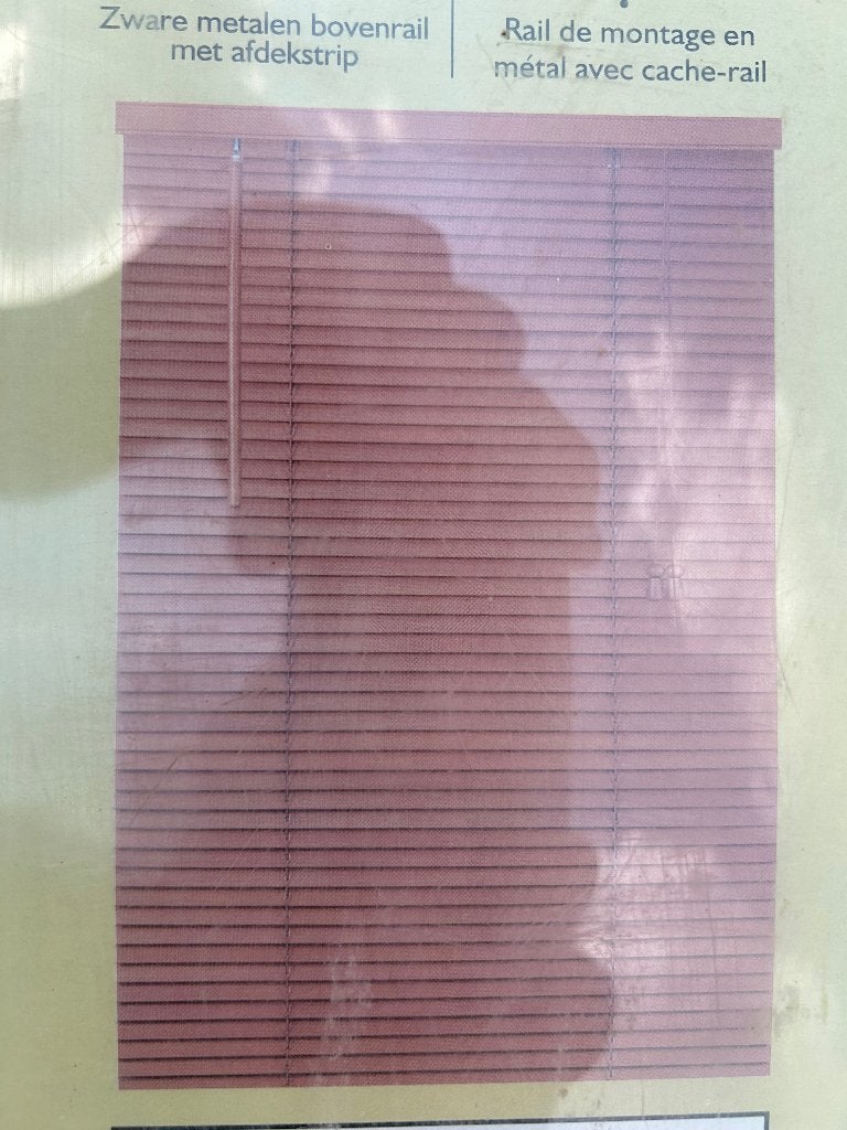 Houten Jaloezieen voor raam of deur, niet gebruikt 80x175cm, Jaloezie, Kwantum, Hout, 175 cm