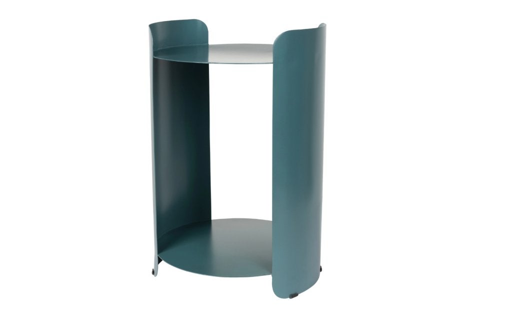 Dutchbone Navagio Bijzettafel Blue | Van €159, nu voor, 45 tot 60 cm, Minder dan 55 cm, Dutchbone, Rond