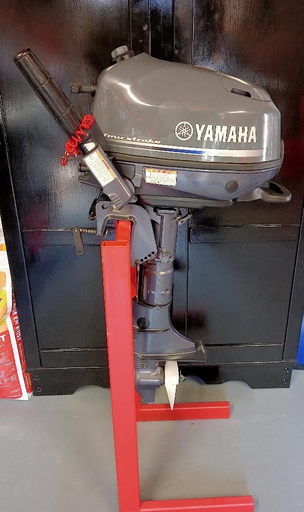 Yamaha 4 pk , 4-takt , kortstaart, Ophalen, Gebruikt, 5 tot 10 pk, Viertaktmotor