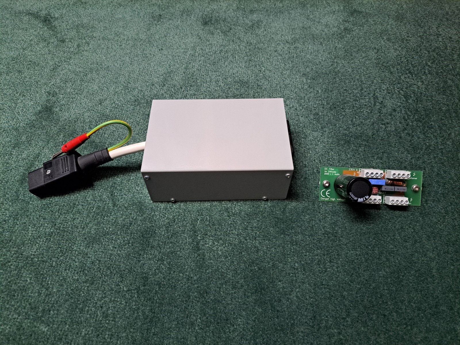 DIY scheidingstrafo audio netfilter + DC netfilter, Ophalen, Zo goed als nieuw