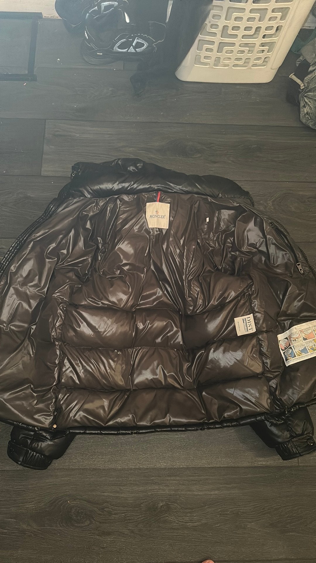 Moncler jas, Ophalen of Verzenden, Nieuw, Zwart