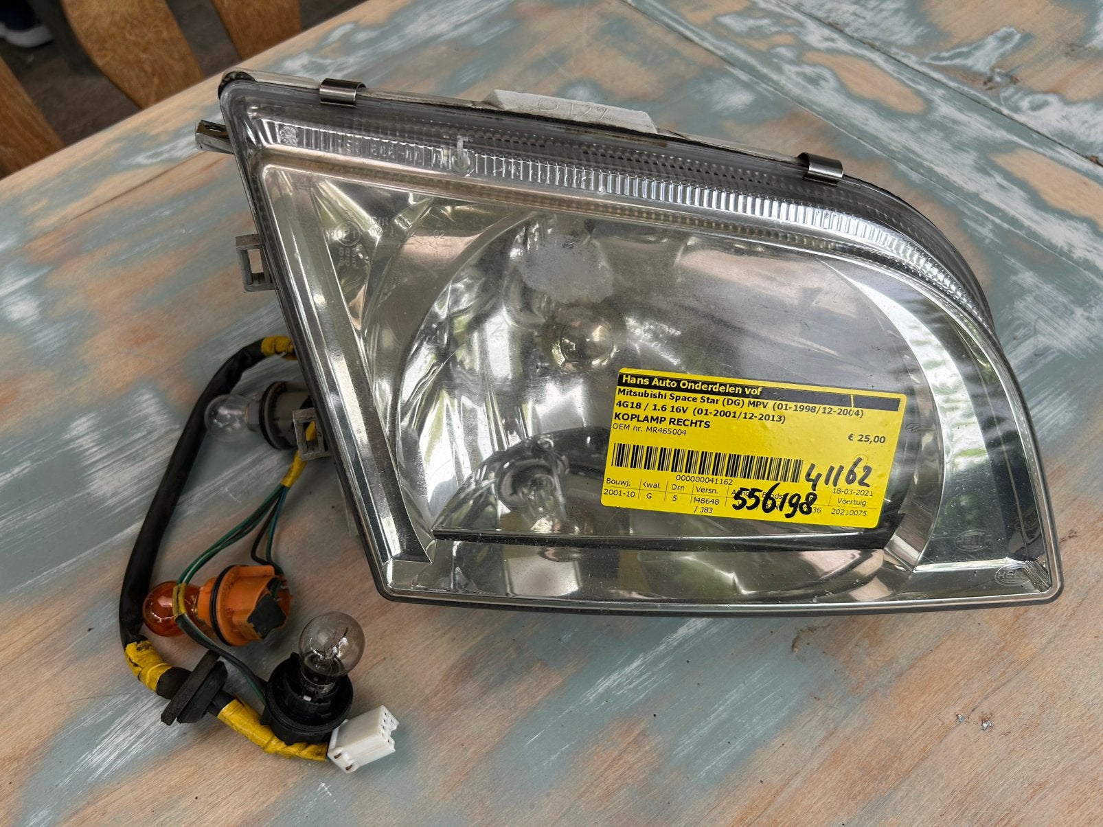 Mitsubishi Space Star koplamp rechts, Ophalen of Verzenden, Mitsubishi