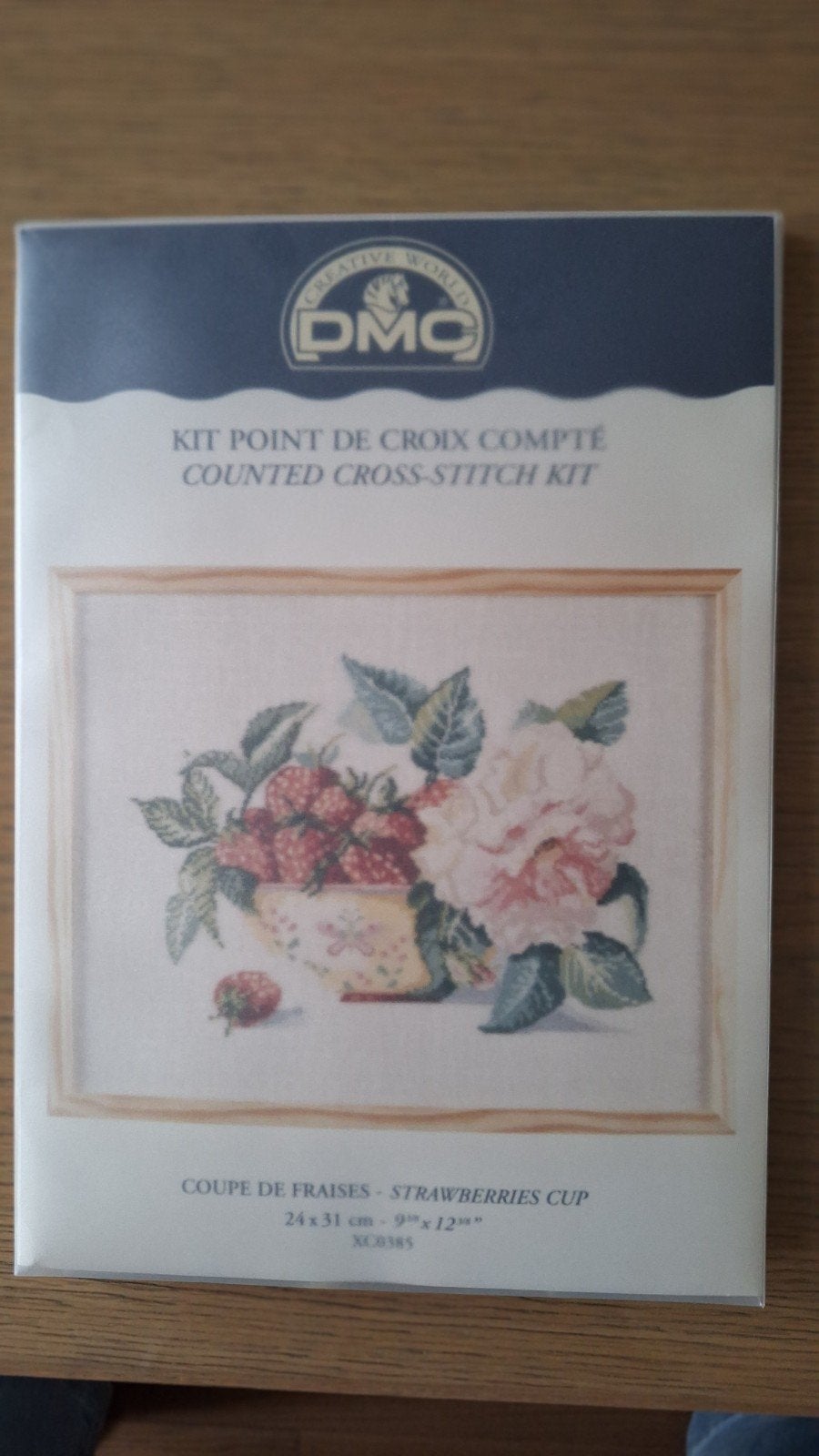 Borduurpakket merk DMC, Ophalen of Verzenden, Zo goed als nieuw, Borduurpakket