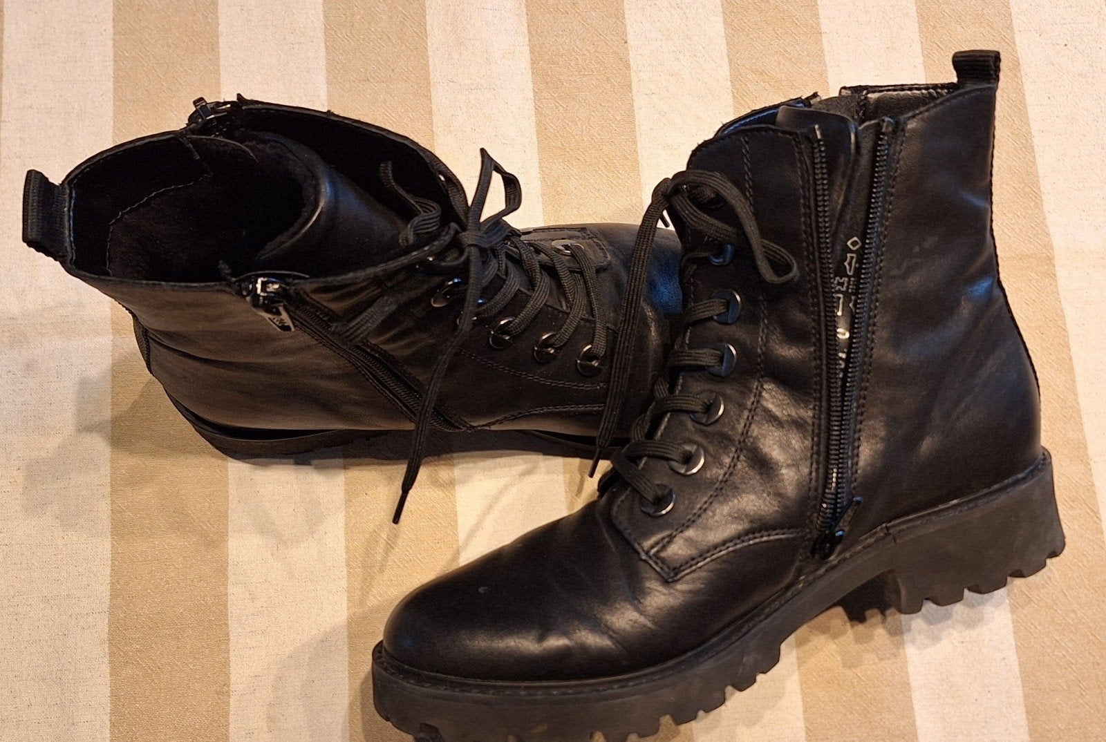 Remonte boots maat 38, Kleding | Dames, Zwart, Overige typen, Remonte, Ophalen of Verzenden