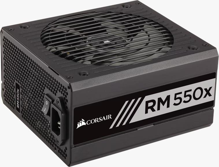 Corsair RM550x Zwart Voeding, Computers en Software, Interne voedingen, Ophalen of Verzenden, Zo goed als nieuw