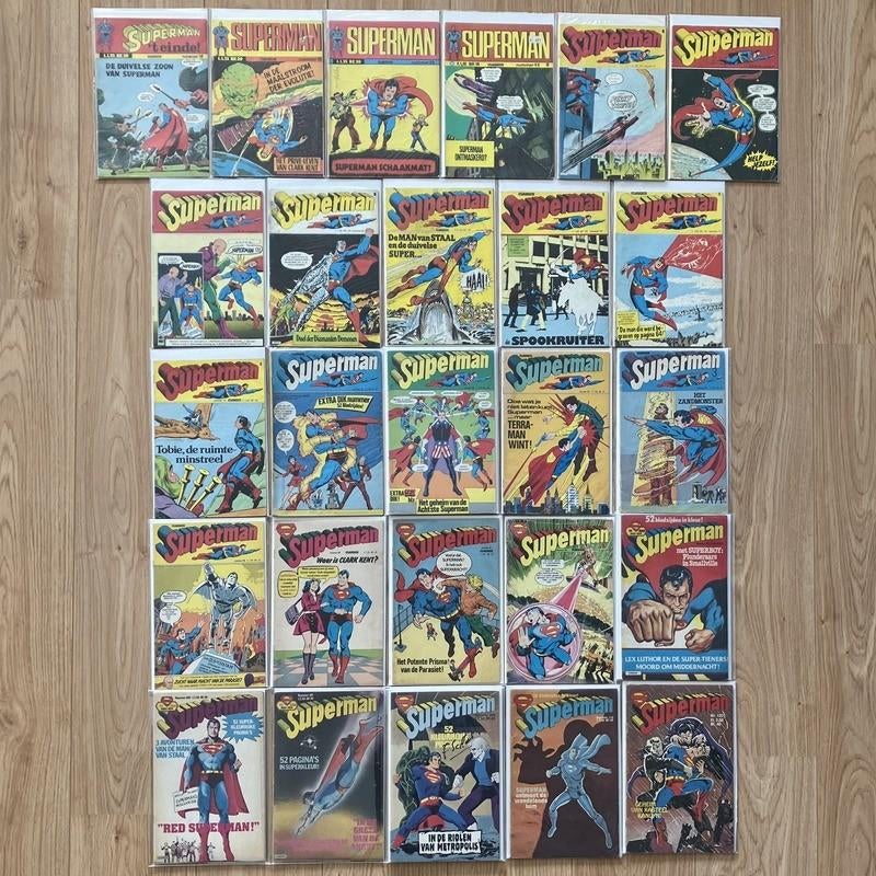 Batman, Superman classics en Batman Magazines, Boeken, Strips | Comics, Gelezen, Classics Nederland, Europa, Ophalen of Verzenden