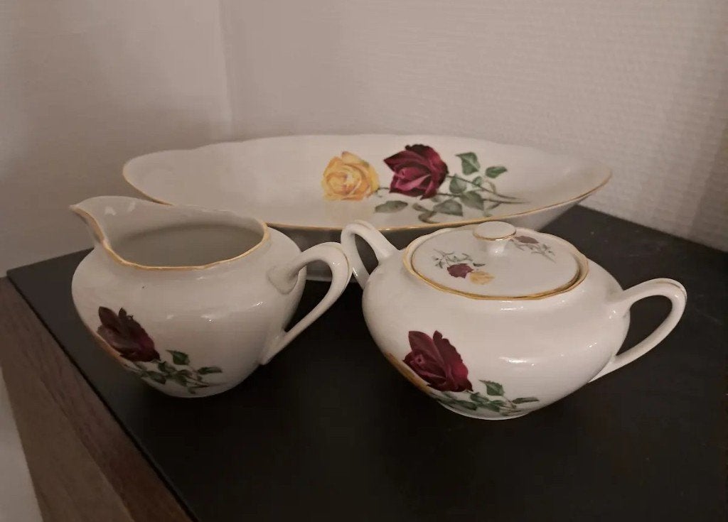 Vintage serviesdelen van Moritz ZdeKauer (Tsjechoslowakije), Antiek en Kunst, Ophalen of Verzenden