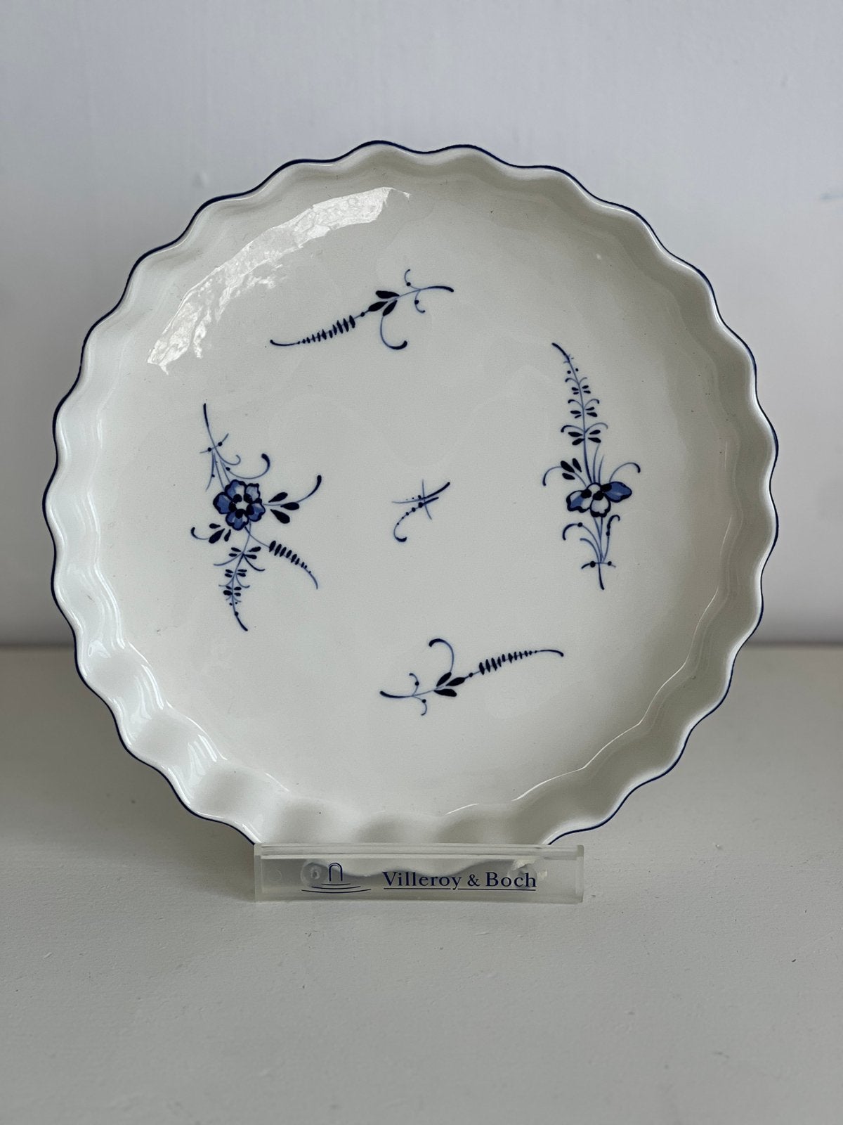 Villeroy & Boch - Vieux Luxemburg - zeldzame quiche schaal, Ophalen of Verzenden