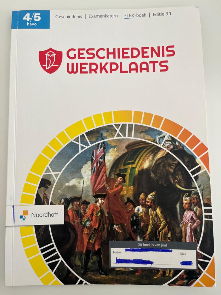 Geschiedenis Werkplaats Examenkatern FLEX-boek 4/5 HAVO, Boeken, Ophalen of Verzenden, Zo goed als nieuw, HAVO, Geschiedenis