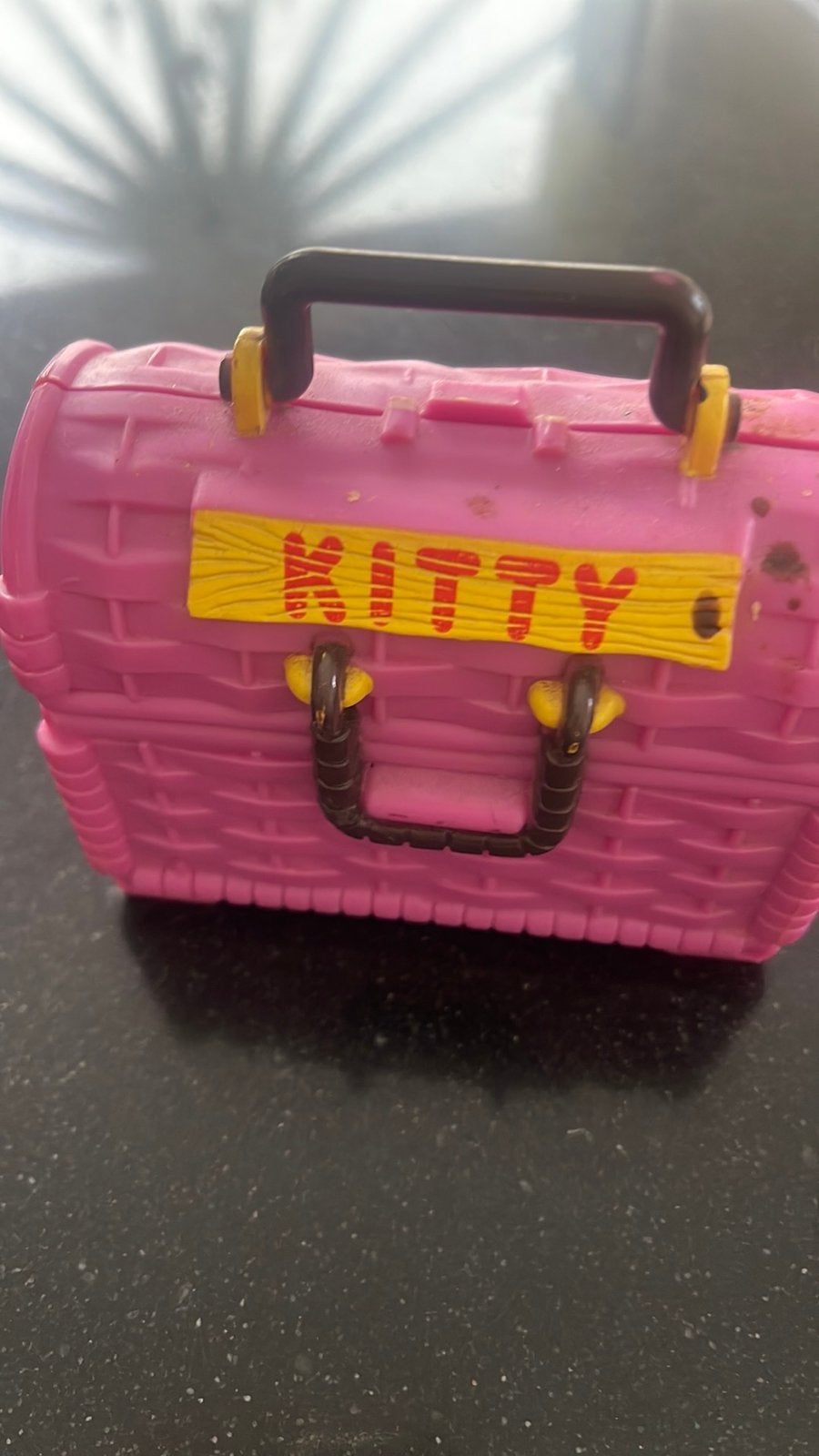 Vintage Kitty Polly Pocket Speelhuisje, Ophalen of Verzenden, Gebruikt