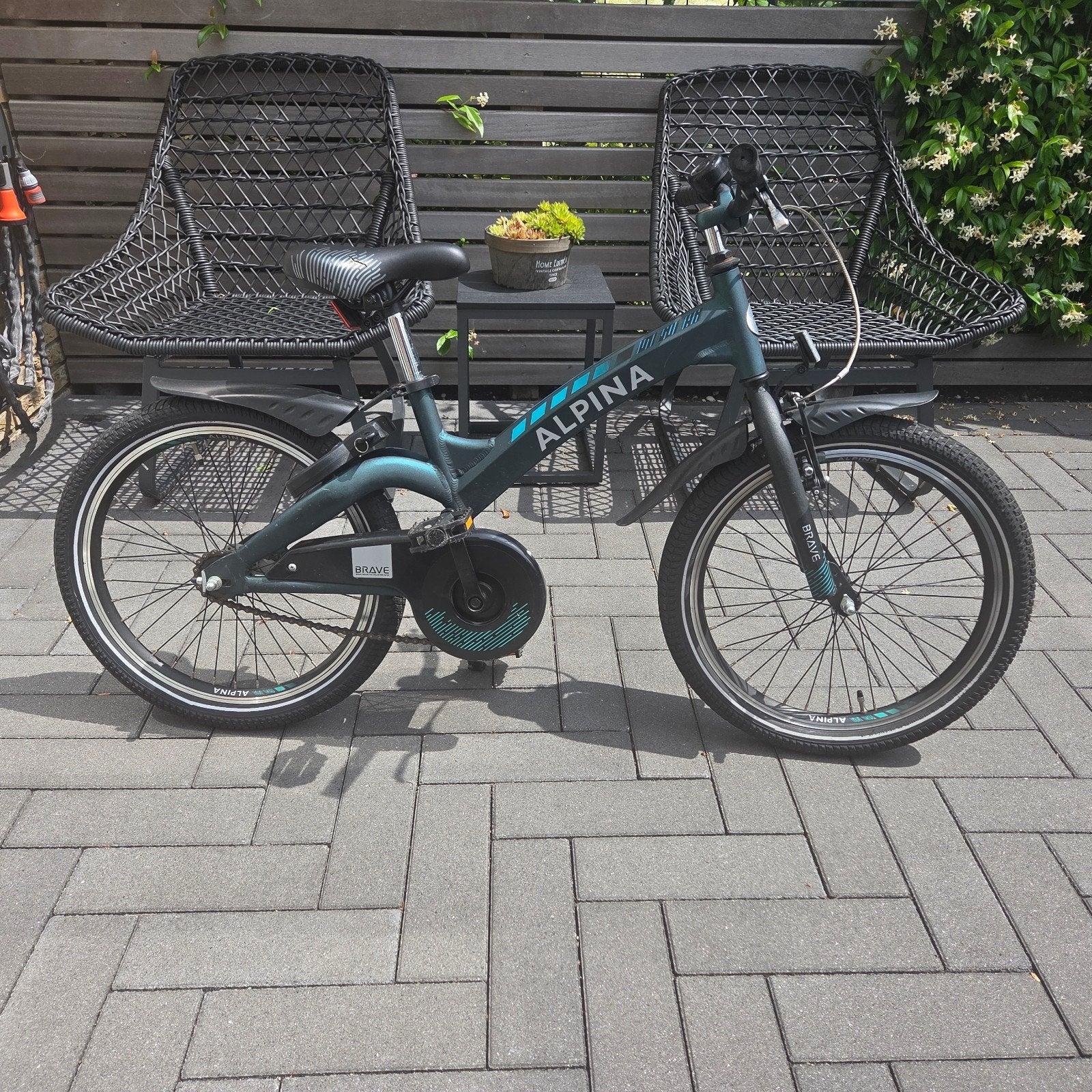 Alpina Brave 20 inch | Stoere kinderfiets, Fietsen en Brommers, Ophalen, 20 inch of meer, Gebruikt, Velgrem