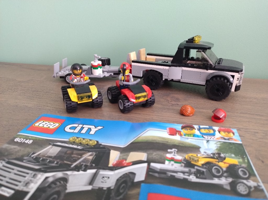 Lego City 60148 ATV Raceteam, Compleet, City, Lego, Ophalen of Verzenden