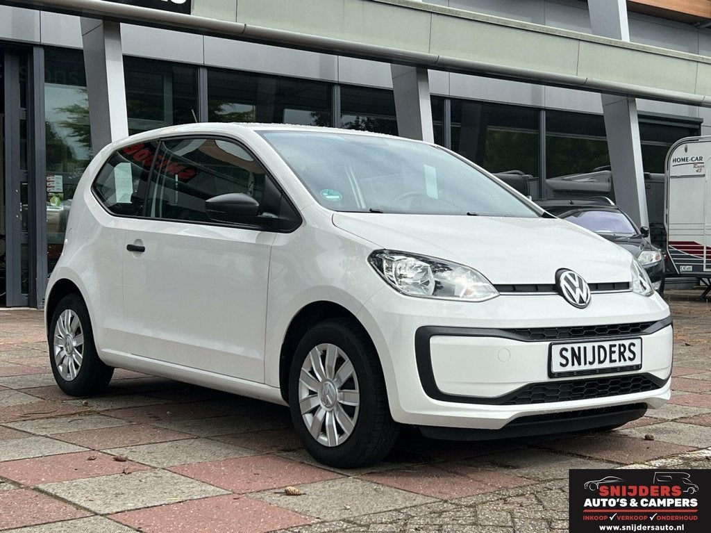 Volkswagen Up! 1.0 take up! nieuw model 6 mnd garantie, Voorwielaandrijving, Stof, Gebruikt, Up!