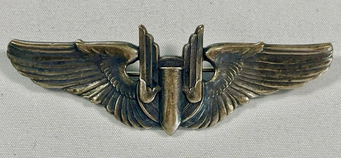 WW2 USAAF Aerial Gunner wings badge, Verzamelen, Ophalen of Verzenden