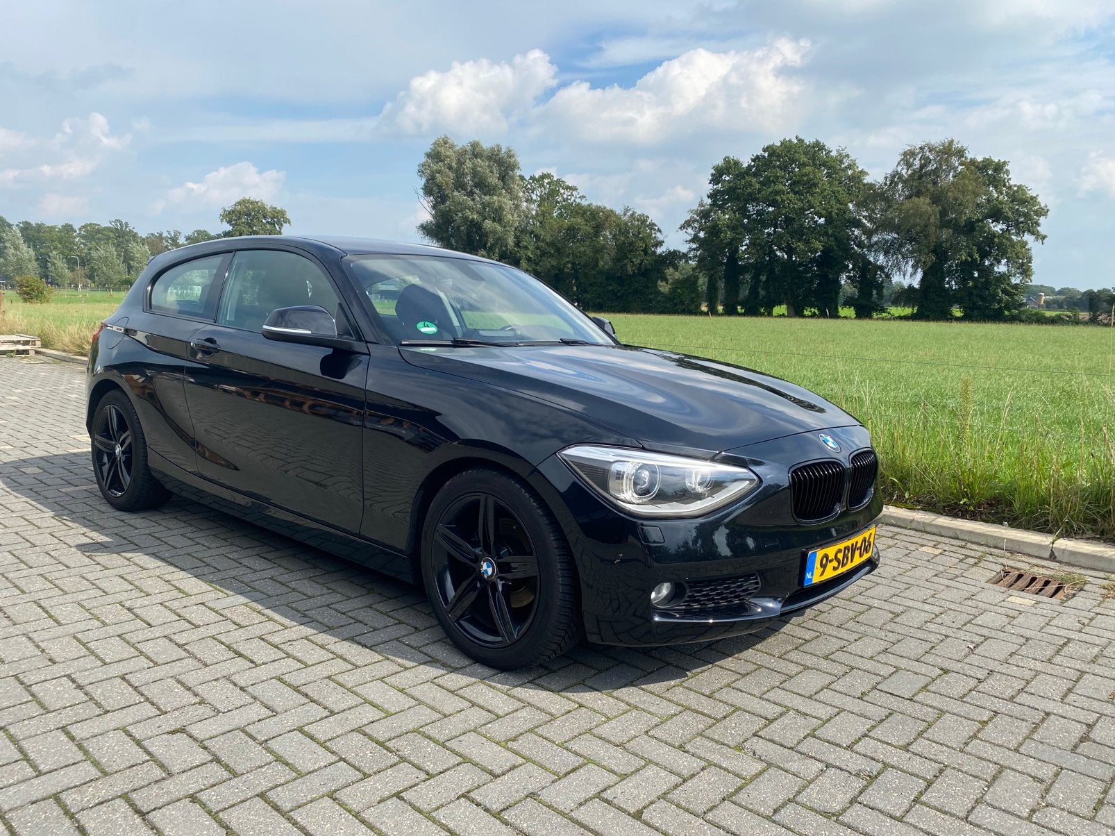 BMW 1-serie 116i Business, Auto's, 1-Serie, 4 cilinders, Zwart, Hatchback