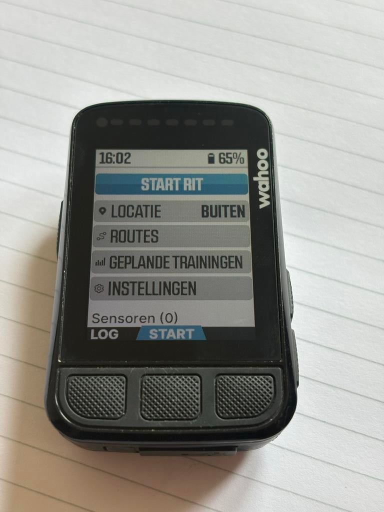 Wahoo Elemnt Bolt GPS Fietscomputer, Fietsen en Brommers, Fietsaccessoires | Fietscomputers, Ophalen of Verzenden, Draadloos, Zo goed als nieuw