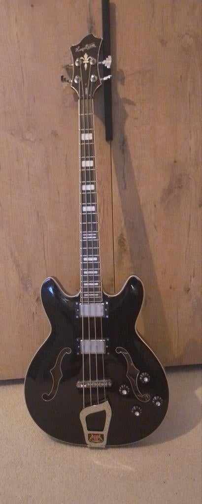 Hagström Viking bas incl Hagbag, Muziek en Instrumenten, Ophalen, Gebruikt, Elektrisch