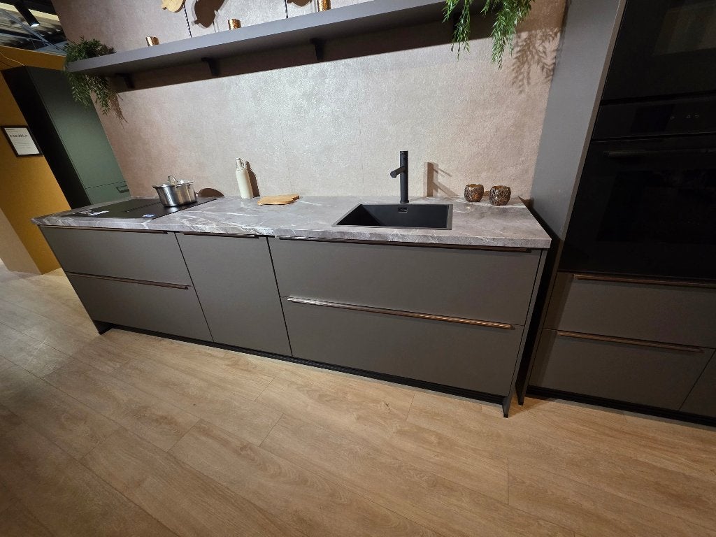 Complete keuken Bosch apparatuur Coffee 304 cm + 124 cm !!!!, Ophalen, Overige kleuren, Nieuw, Enkelwandige keuken