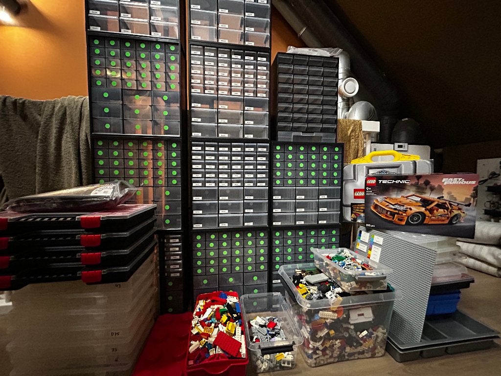 Lego partij en ladekasten, Ophalen, Lego, Gebruikt, Lego