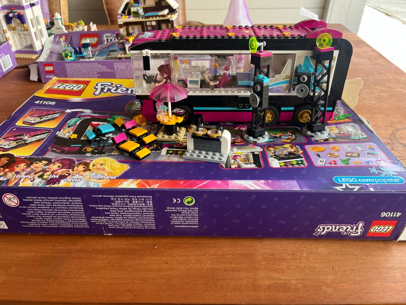 LEGO Friends sets: Popster Tourbus, Skilift, Vuurtoren, etc., Ophalen, Gebruikt, Overige merken