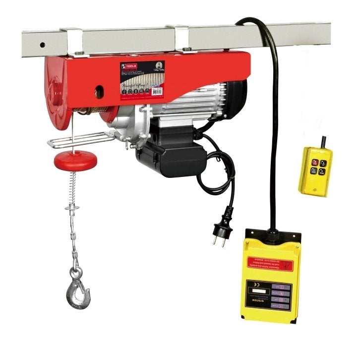 Elektrische Takel / Lier 300/600 kg  DRAADLOZE afst. bed, Doe-het-zelf en Verbouw, Nieuw, Ophalen of Verzenden, Info@vynckier.biz