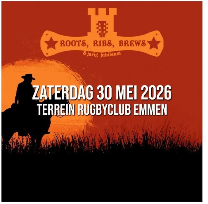 Roots, Ribs, Brews 2026, Tickets en Kaartjes, Evenementen en Festivals, Eén persoon