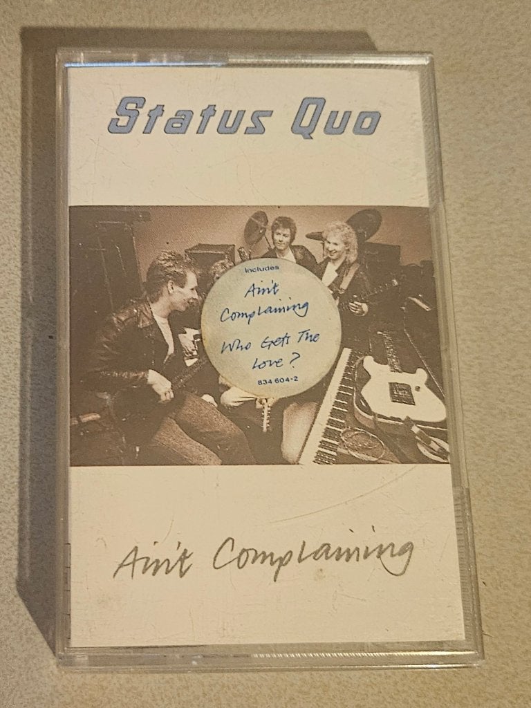 Status Quo – Ain't Complaining – Cassette, Cd's en Dvd's, Gebruikt, Verzenden, 1 bandje, Origineel