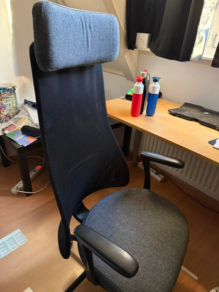 Bureaustoel (JÄRVFJÄLLET), Ophalen, Gebruikt, Zwart, Bureaustoel