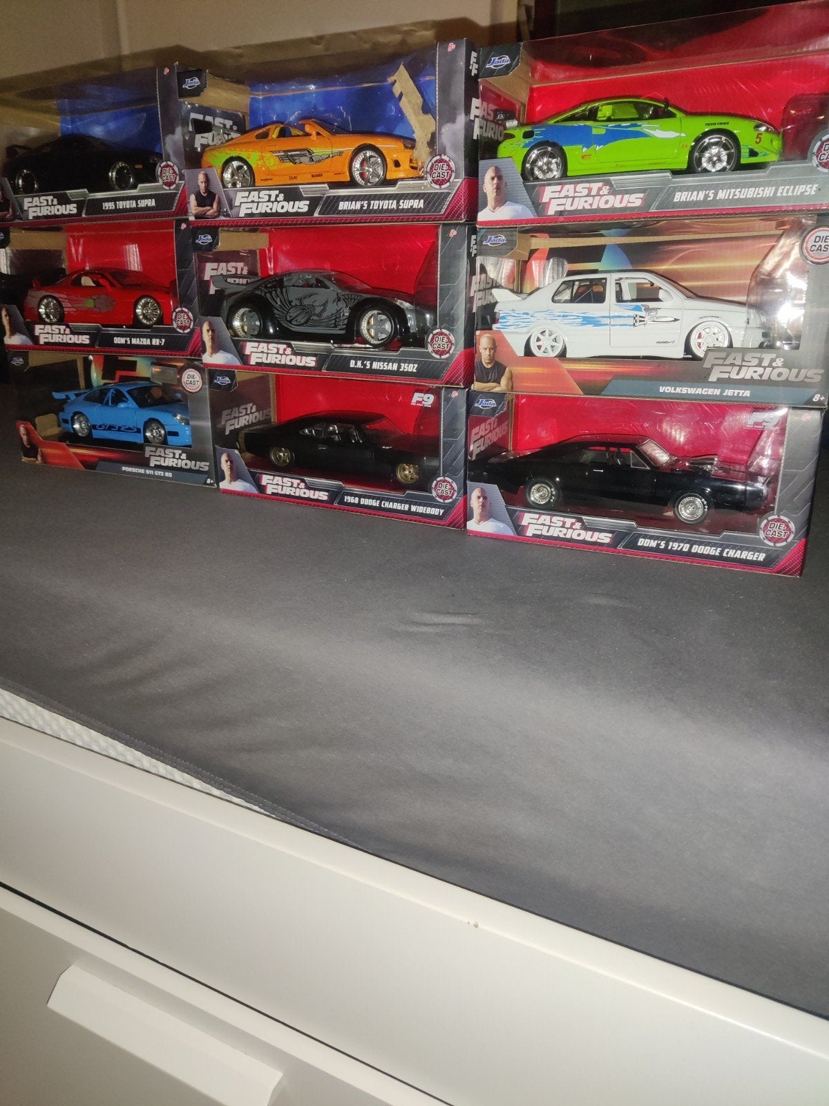 Fast & Furious Die-Cast Modelauto's - Complete Collectie, Overige merken, Auto, Groter dan 1:32, Nieuw