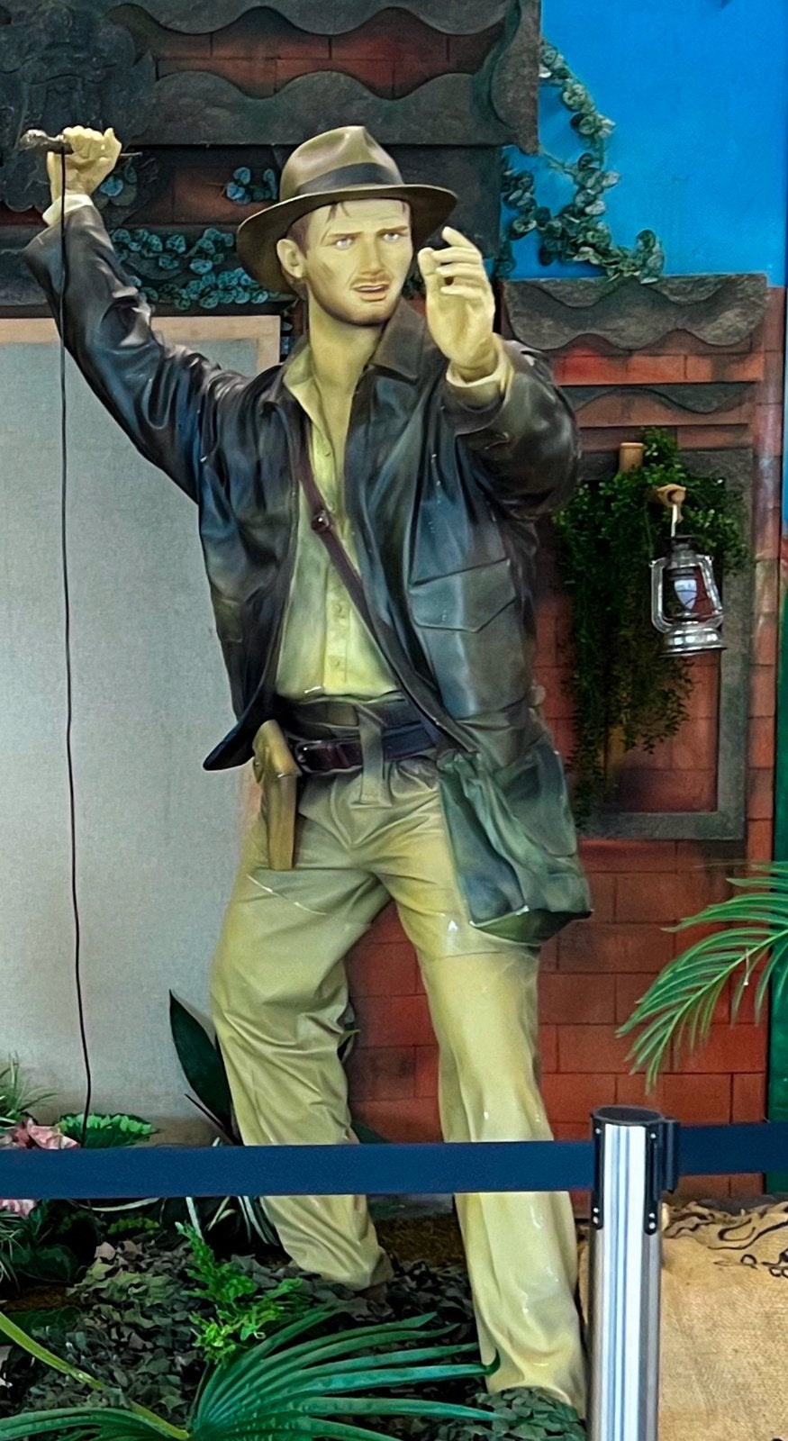 Indiana jones lifesize statues, Ophalen, Gebruikt, Film, Actiefiguur of Pop