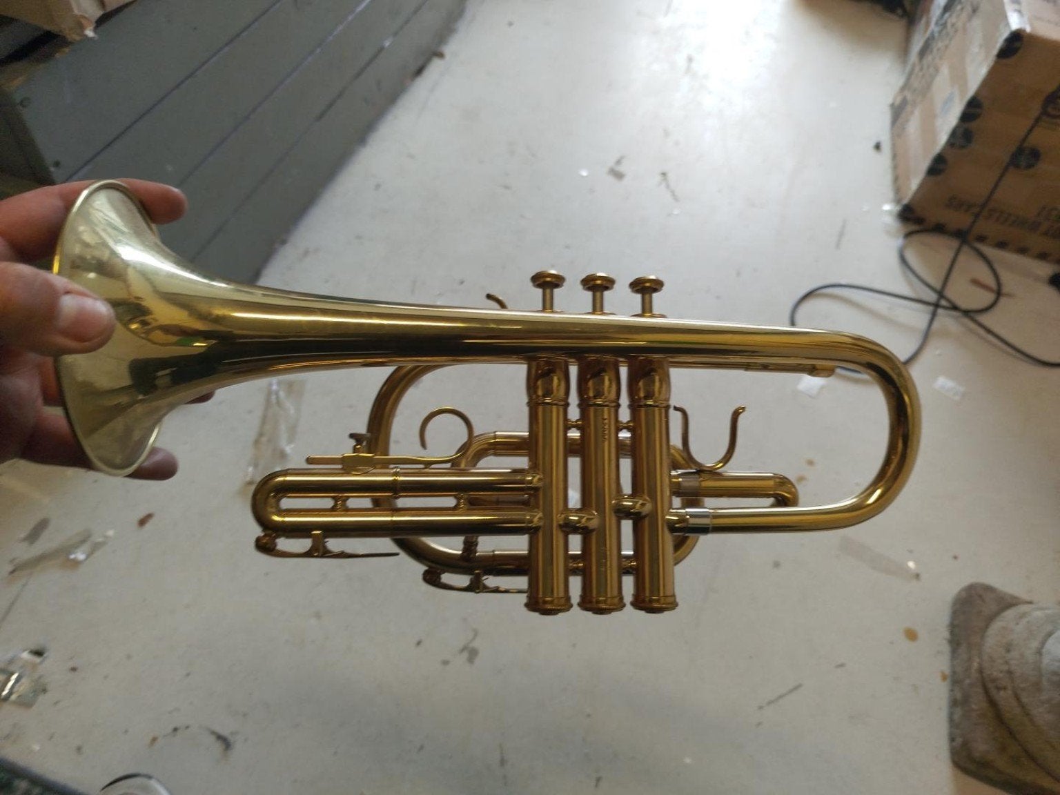 Olds Ambassador  - Vintage Koperblaasinstrument, Muziek en Instrumenten, Ophalen of Verzenden, Gebruikt, Overige typen