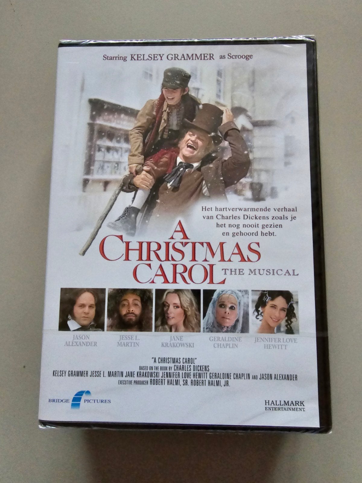 Nieuw! Dvd A christmas carol - Hallmark - kerst kerstfilm, Nederlands, Ophalen of Verzenden, Nieuw in verpakking, Alle leeftijden