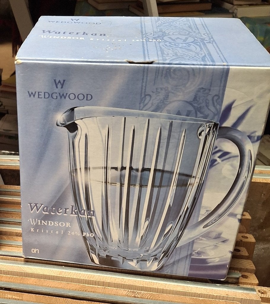 waterkan Wedgwood, Ophalen, Kan, Nieuw, Glas