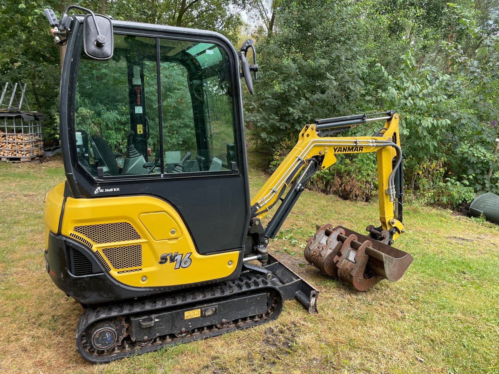 Yanmar SV16 Minigraver - Compact en Krachtig (marge), Zakelijke goederen, Machines en Bouw | Kranen en Graafmachines, Ophalen of Verzenden
