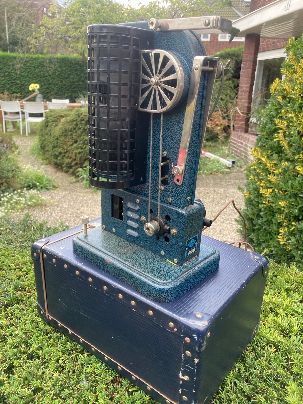 Vintage Filmprojector met Koffer - Werkend, Audio, Tv en Foto, Ophalen of Verzenden, Zo goed als nieuw