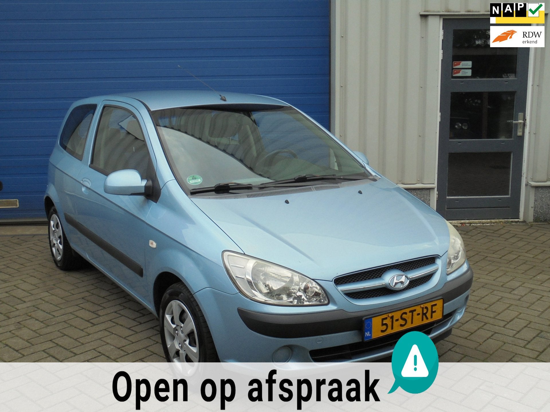 Hyundai Getz 1.1i Active Young APK, Auto's, Hyundai, Voorwielaandrijving, Gebruikt, 31 €/maand, 4 cilinders