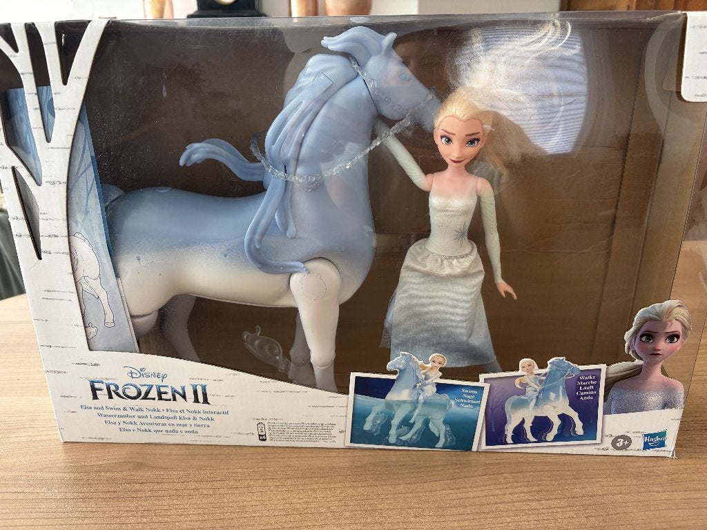 Disney Frozen II Elza & Nokk interactief paard, Ophalen of Verzenden, Zo goed als nieuw, Overige typen