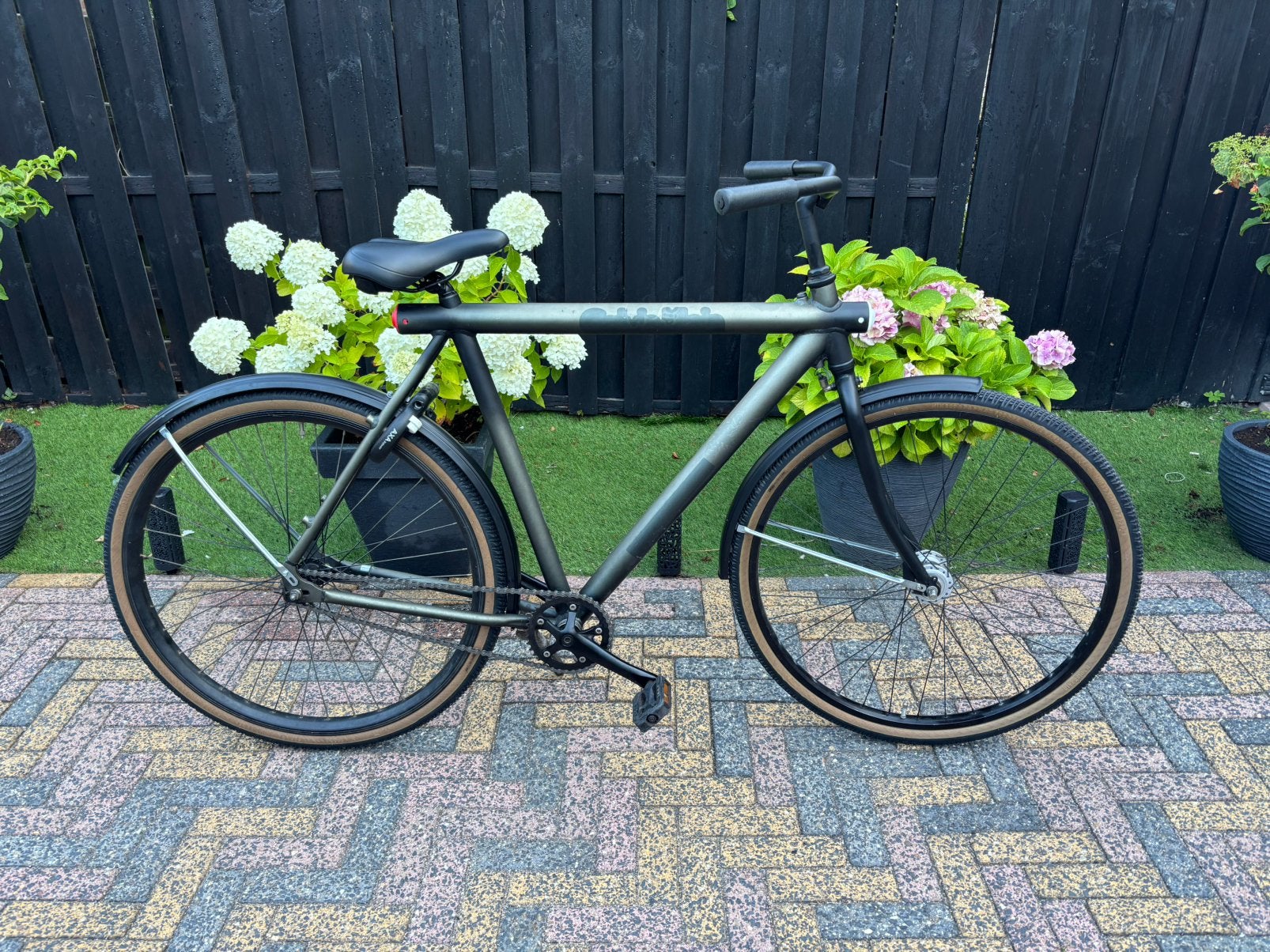 TK een vanmoof 28 inch herenfiets non electric the old serie, Terugtraprem, Zo goed als nieuw, 57 tot 61 cm, Ophalen