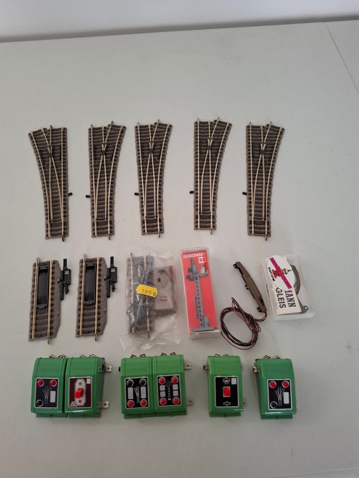 Fleischmann H0 diverse Profi rails, wissels, ontkoppelrails, Gelijkstroom, Fleischmann, Nieuw, Rails