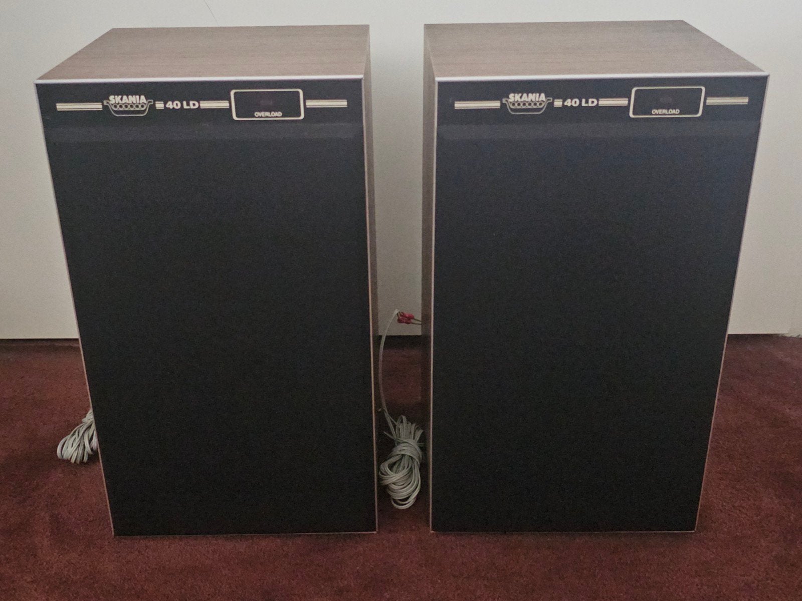 vintage boxen Skania 40LD 50watt i.z.g.st., Overige merken, Inclusief kabels, Speakerset, Ophalen of Verzenden