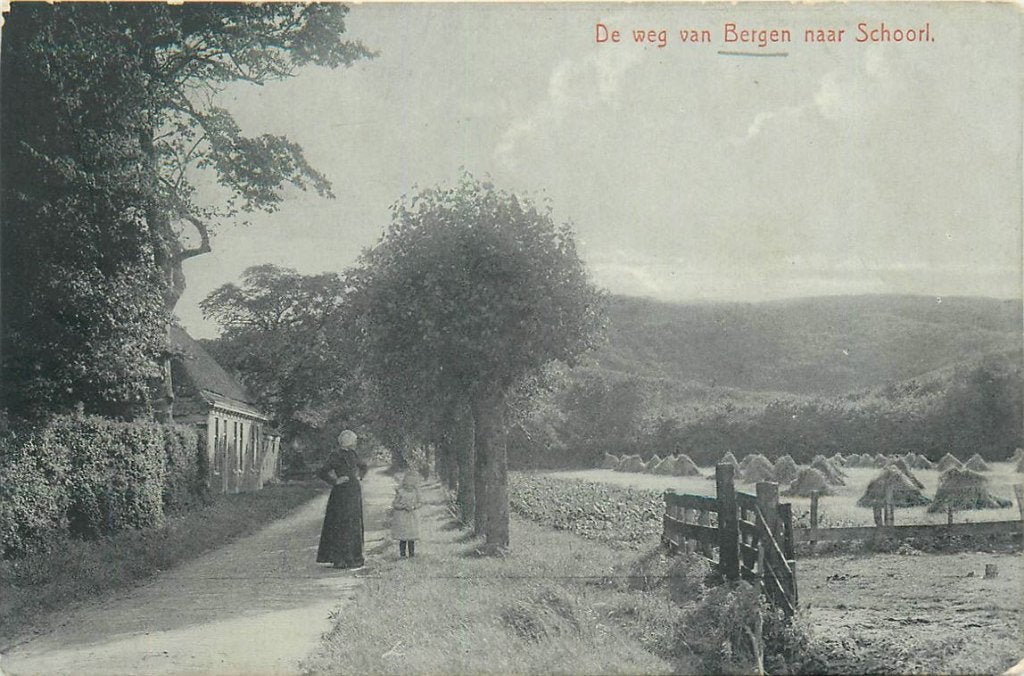 701-149-041 Bergen NH, Verzenden, Voor 1920, Noord-Holland