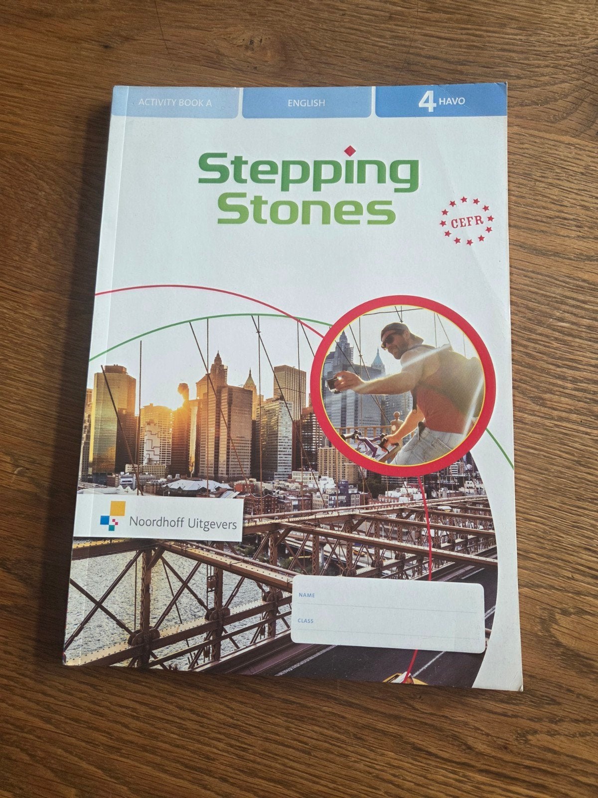 Stepping Stones Activity Book A Engels 4 HAVO Noordhoff, Engels, HAVO, Ophalen of Verzenden, Zo goed als nieuw