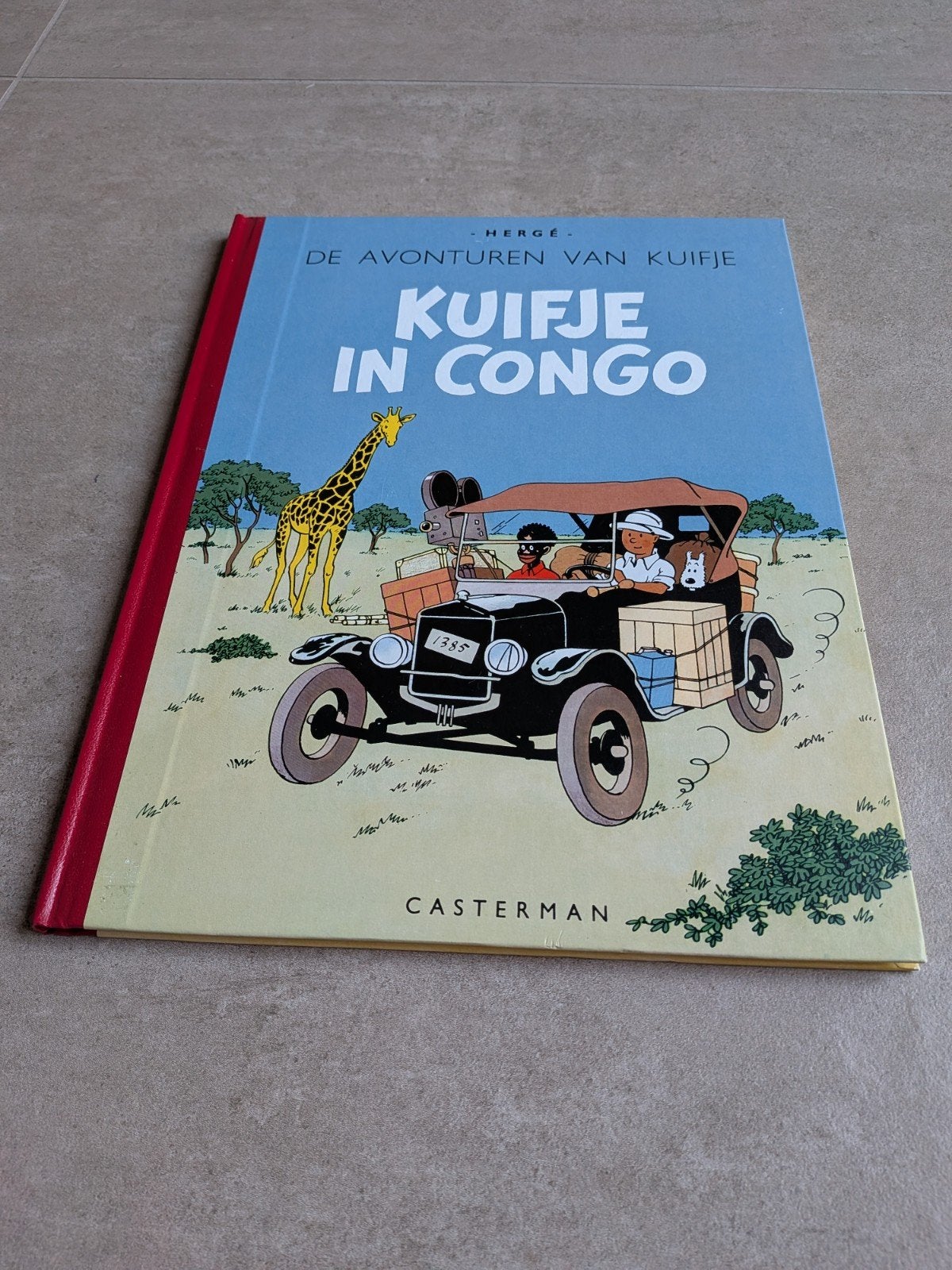 Kuifje in Congo - Hardcover - Nieuwstaat, Boeken, Eén stripboek, Ophalen of Verzenden, Nieuw, Hergé