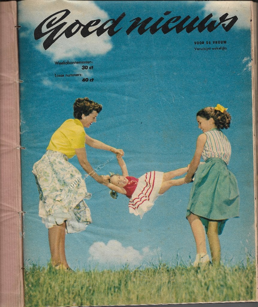GOED NIEUWS JRG 1957 - 4 INGEBONDEN KWARTALEN=goede staat, Ophalen of Verzenden, Gelezen