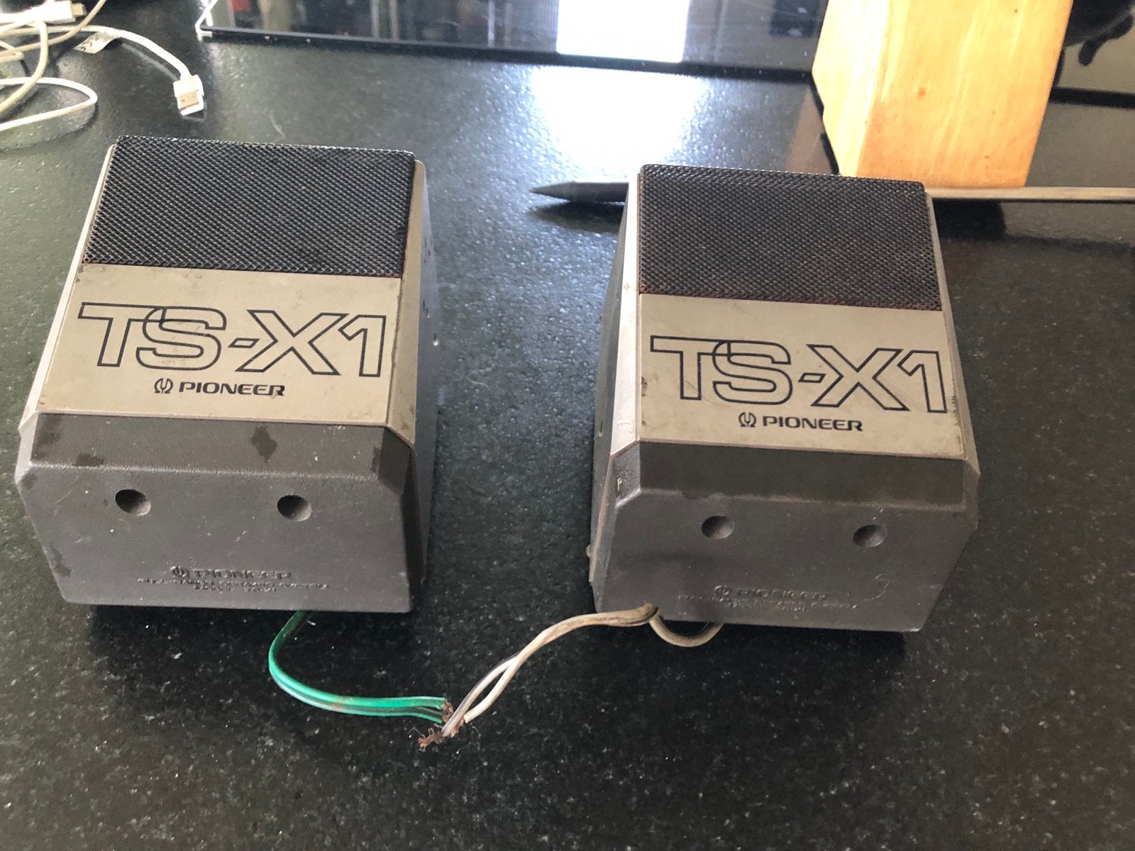 Pioneer TS-X1 Speakers - Vintage Auto Luidsprekers, Gebruikt, Overige typen, Ophalen of Verzenden, Pioneer