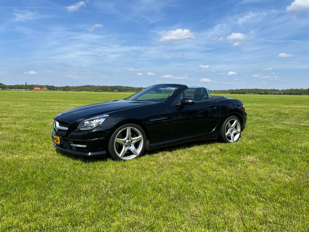 Mercedes-Benz SLK 350 225KW Blue Eff. Aut7 2012 Zwart, Automaat, Achterwielaandrijving, 1440 kg, Cabriolet