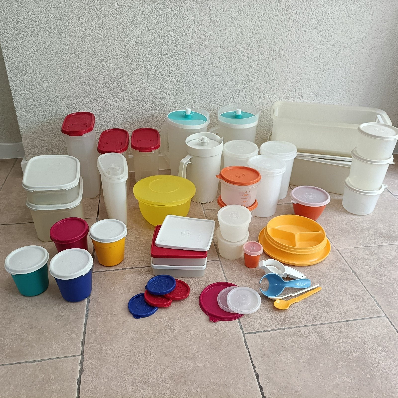 Serie tupperware, Ophalen of Verzenden, Zo goed als nieuw, Wit, Overige typen