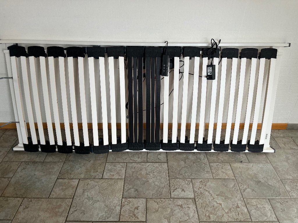 Verstelbare lattenbodem, Huis en Inrichting, Slaapkamer | Matrassen en Bedbodems, Ophalen, Gebruikt, Eenpersoons, 80 cm